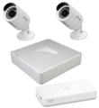 IP-система видеонаблюдения на 2 камеры с установкой