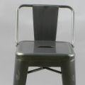 Барный стул Tolix Low Galvanized (Толикс Низкий Гальванизированный), H-760