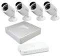 IP-система видеонаблюдения на 4 камеры с установкой