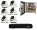 Full 960H система видеонаблюдения на 6 камер 800ТВЛ с установкой