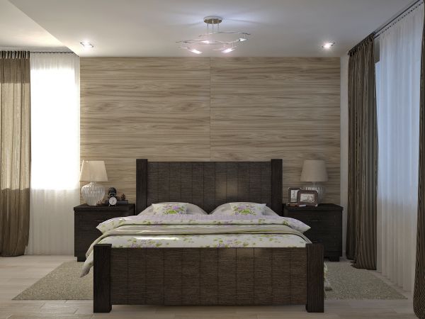 Дизайн интерьера спальни Николаев